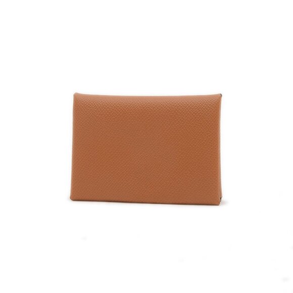 HERMES Brown Card Holder - Picture 1 of 5
